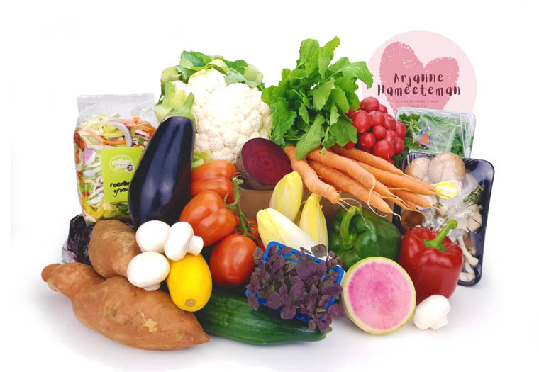 Bestel een groentenpakket van Arjanne Hameeteman online