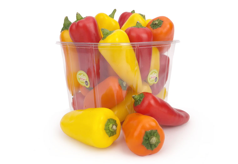 Kleine Zoete Snackpaprika's - Groentebroer.nl